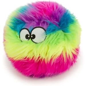 Squeaky Plush Ball Dog Toy Chew Guard Technology