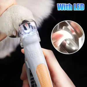 1 LED Pet Nail Clipper with Light, Cat and Dog