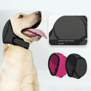 Noise Reduction Dog Ear Covers Calming Waterproof